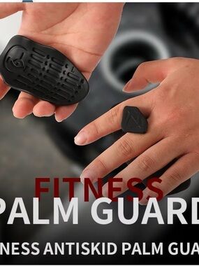 Fitness Anti-Skid Palm Guard - Black